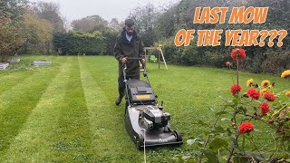 Is this the LAST MOW of the year Cottage Garden Vlog 8 [upl. by Lemart]