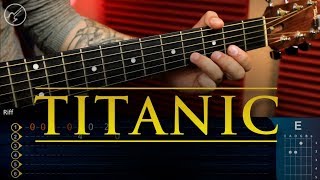 Titanic Theme  My Heart Will Go On Guitar Tutorial  TABS Christianvib [upl. by Guevara430]