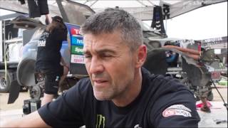 01 06 Dakar 2015  Hołowczyc po morderczym 3 etapie [upl. by Crissy]