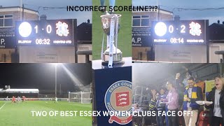 BBC ESSEX WOMENS CUP FINAL 2024  Hashtag United Women v Billericay Town Women [upl. by Folberth]