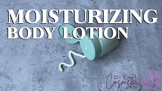 DIY  MOISTURIZING BODY LOTION RECIPE  4K [upl. by Ardeed]