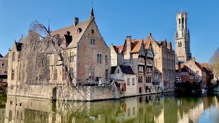 BRUGES most romantic city in Europe 4K ultra HD  quotVenice of the Northquot [upl. by Lladnik659]