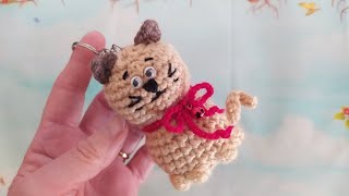 Gattino Portachiavi Uncinetto 🐱 Keychain Cat Crochet Amigurumi  Llavero Gatito Crochet Tutorial [upl. by Sanborn]