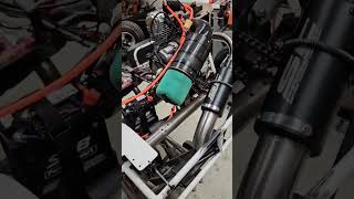 Lifan 200 grass kart build part 3 sounds angry 😆 shorts [upl. by Maxia]