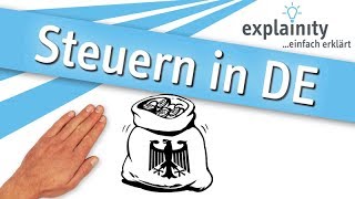 Steuern in Deutschland einfach erklärt explainity® Erklärvideo [upl. by Nunciata814]