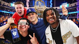 DODGERS WIN HISTORIC WORLD SERIES  Kleschka Vlogs [upl. by Akcimat]