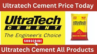 Ultratech Cement Price Today  Ultratech Cement All Products Rate  Cement Price 2023 [upl. by Oneill]