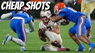 College Football Dirtiest Hits Of 2023 [upl. by Jarv249]