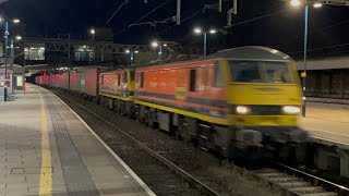 Stafford All Nighter With 60 Freight Trains amp More  222382024 [upl. by Reinaldo]