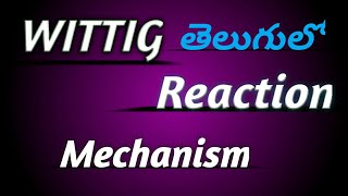 wittig Reaction named reaction in telugu amazing trick [upl. by Botzow738]