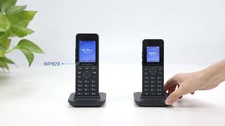 Unboxing the WP816 and WP826 WiFi 6 Cordless IP Phones [upl. by Glenn440]