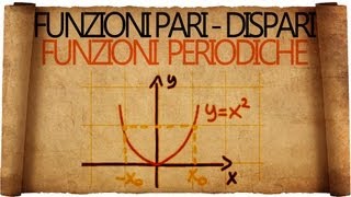 Simmetrie e Periodicità  Funzioni Pari  Funzioni Dispari  Funzioni Periodiche [upl. by Kassity]