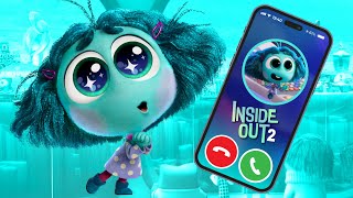 LLAMADA de ENVIDIA 📞📲😱 INTENSAMENTE 2 [upl. by Noval]