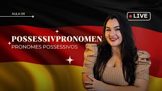 Possessivpronomen Pronomes possessivos  Aula 06 ✨ [upl. by Oemac978]