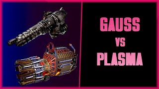 Fallout 76  Comparativa Minigun Gauss Vs Gatling Plasma  10092024 [upl. by Joacimah545]