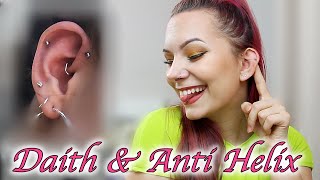 DAITH amp ANTI HELIX  PIERCING TALK [upl. by Asiaj961]