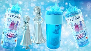 Snow Color Reveal Disney Frozen Dolls with Water [upl. by Carolyne]