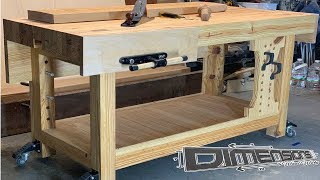 Best Wood Working Workbench Ever [upl. by Almita]