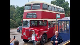 Bus Journey from Tiverton Parkway to Tiverton Bus Station on an old vintage bus [upl. by Ayanej]