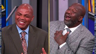 Shaq and Chuck Cant Stop Laughing 🤣🤣🤣 [upl. by Enaled989]