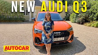 2022 Audi Q3 review  It is back in a new avatar  First Drive  Autocar India [upl. by Nimra16]