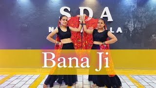 Banaji बनाजी  Dance Video  Sadiq Akhtar Choreography  Rajasthani dance  Banaji dance  Aakanksha [upl. by Geneva]