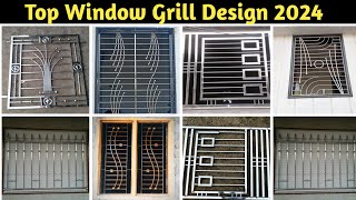 Top 50 Window Grill Design  Window Design  Grill Design  Steel Window Grill Design [upl. by Aivek]