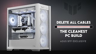 The Future of PC Building is Now  ASUS TUF Gaming GT302 ARGB  RTX 4070 Ti Super BTF White [upl. by Hollingsworth]