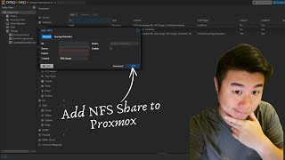 Mounting an NFS share in Proxmox [upl. by Paviour]