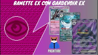 Banette Ex Con Gardevoir Ex Item Lock Deck List Pokémon TCG Twiligth Masquerade [upl. by Solana]