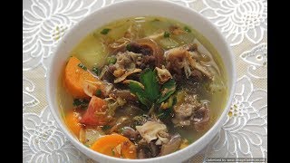 Indonesian oxtail soup  Canh đuôi bò kiểu Indonesia [upl. by Eudocia]