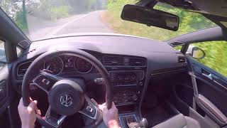 2017 VW Golf GTI Autobahn Test Drive and Review [upl. by Htedirem]