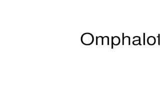 How to pronounce Omphalotus [upl. by Maharva]