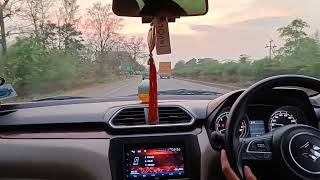 Car Driving Status   Dzire  Highway Driving  Long Drive [upl. by Vorster810]