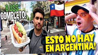 Argentino prueba COMPLETOS CHILENOS por PRIMERA VEZ  REACCIÓN [upl. by Reviel492]