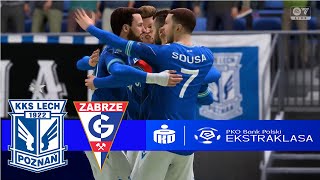 ⚽ Lech Poznan vs Gornik Zabrze ⚽  🏆 poland ekstraklasa 07212024 🎮 EA FC 24 [upl. by Bourne]