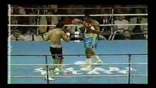 Thomas Hearns vs Virgil Hill Round 2 [upl. by Greggs470]