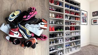 How to Use Ikea Shelves to Build a Sneaker Closet  Tutorial [upl. by Edniya676]