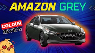 2023 Hyundai Elantra AMAZON GREY  One of the best Hyundai Elantra Colours [upl. by Waddle]