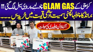 Glam Gas Stove Mega Sale Branded Stove  Choolah  Kitchen Accessories  Kitchen Items  Market [upl. by Leiva306]