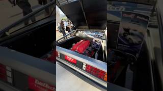 GMC Delorean with a 43l V8 Ferrari Engine ferrari delorean backtothefuture car cars [upl. by Ellehcer]