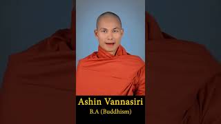 Path of Misery  Ashin Vannasiri BA Buddhism [upl. by Hayashi192]