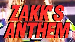 Zakk Wylde plays USA National Anthem on Electric Guitar  NFL GAME 🇺🇸🔥👏 zakkwylde nfl usa [upl. by Spracklen]