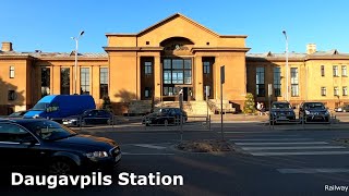 Daugavpils Station Latvian railways [upl. by Aizat]