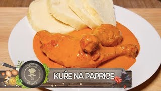 Kuře na paprice  Nejlepší recept ❤️ [upl. by Devlen]