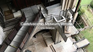 Carlo Scarpa  Castelvecchio Museum Verona Italy 1956–1964 Museo Civico di Castelvecchio [upl. by Star]