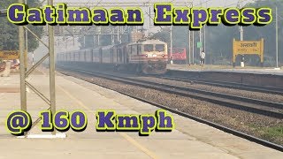 Gatimaan Express at Full Speed [upl. by Yelyab558]