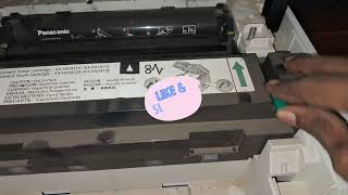 Panasonic KX MB 1900 Multifunctional laser printer [upl. by Ahtekahs524]