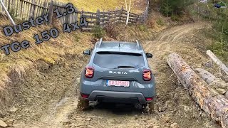 Dacia Duster 4x4 2023 Mud Offroad [upl. by Aikym662]