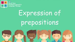 Using Prepositions Positional Language in Spoken Language [upl. by Oinafipe]